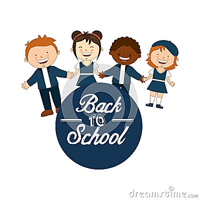 Back to school design Vector Illustration