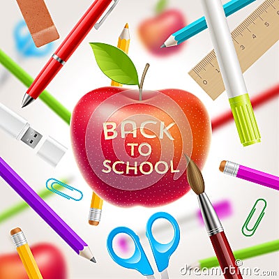 Back to school illustration Cartoon Illustration