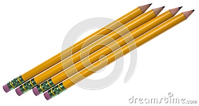 Back to School Pencil Stock Photo
