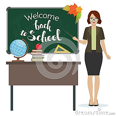 Back to school Vector Illustration