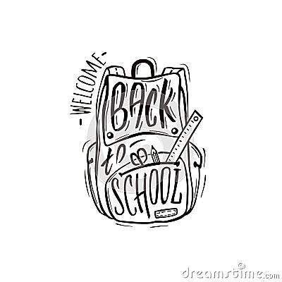 Back to school1 Vector Illustration