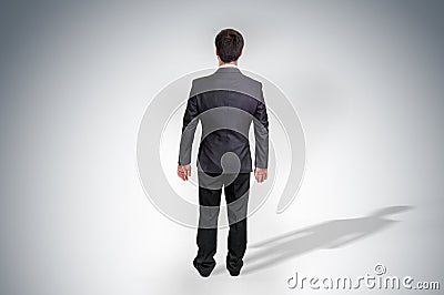 Back view of businessman - different choices concept Stock Photo