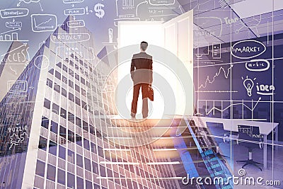 Success and opportunity concept Stock Photo