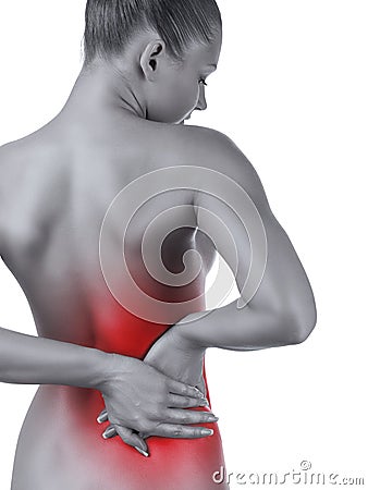 Backache Stock Photo