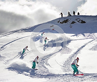 Backcountry sequence Stock Photo