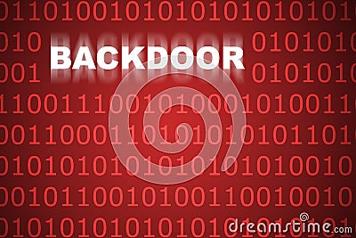 Backdoor Abstract Background Stock Photo