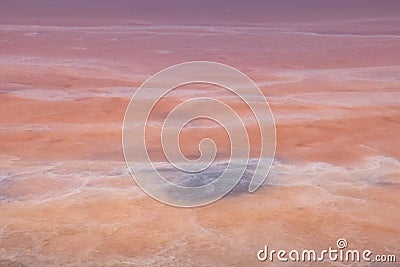 multi tone orange to red colors wavy appearance with white dry salt spots background Stock Photo