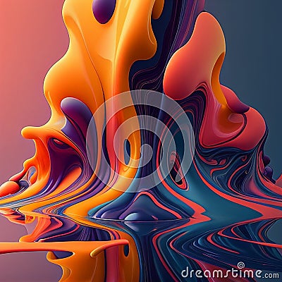 Background with abstract shapes. Abstract color forms. Desing template Stock Photo