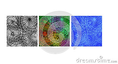 Background in abstract style for use in design. Vector Illustration
