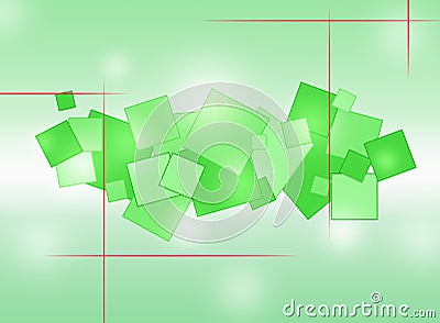 Background. Abstraction with colored circles Cartoon Illustration