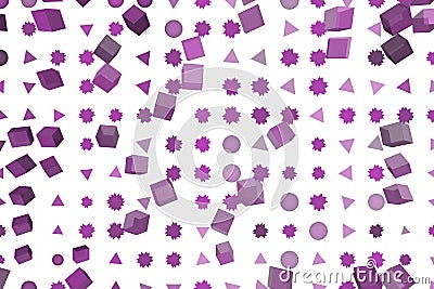 Background or backdrop, shape pattern, good for design texture. Collection, colorful, abstract & lots. Stock Photo