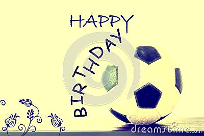 Happy birthday card Cartoon Illustration