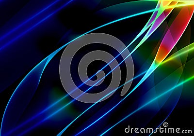 Background with blue strips Stock Photo