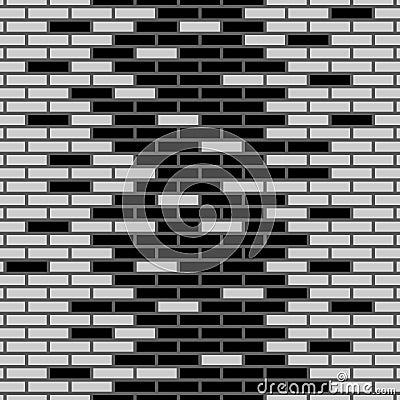 Background of bricks Vector Illustration