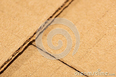 Background with cardboard is macro, soft focus Stock Photo