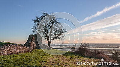 Essex Countryside Hadleigh Castle UK Stock Photo