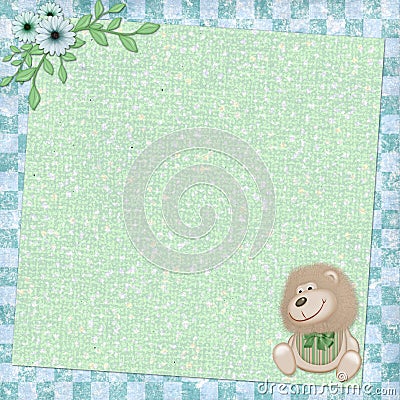 Background for children card Stock Photo