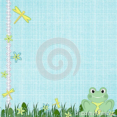 Background for children card Stock Photo