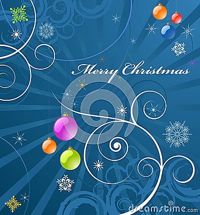 Background for Christmas Vector Illustration