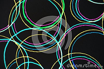 Background of circles Stock Photo