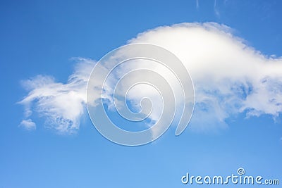 Background cloud in Iceland Stock Photo