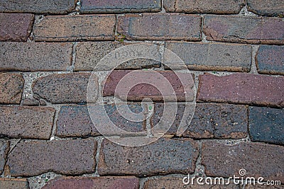 Background cobblestone streets at Ybor City 1 Editorial Stock Photo