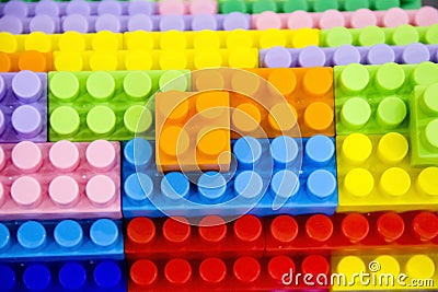 Background color details of the children designer Stock Photo