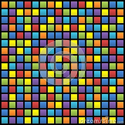 Background of colored squares Stock Photo