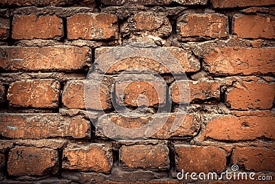 Background of colorful brick wall texture. brickwork. Stock Photo