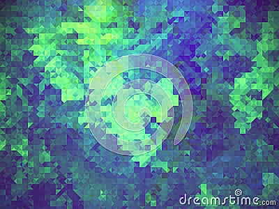 Background of colorful geometric shapes Stock Photo