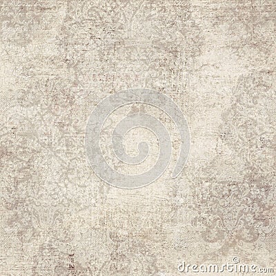 Background with damask pattern Stock Photo