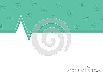 Background design for medical. hospital wallpaper design. Stock Photo