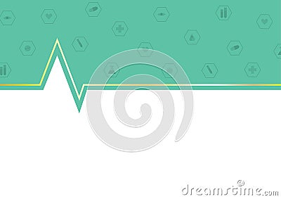 Background design for medical. hospital wallpaper design. Stock Photo