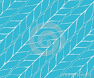 Background with diagonal braids. Endless stylish hand drawn winter knitting texture Stock Photo