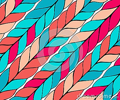 Background with diagonal braids. Endless stylish texture Stock Photo