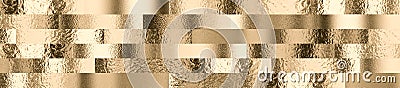 Background with different gold colored hammered effect Stock Photo