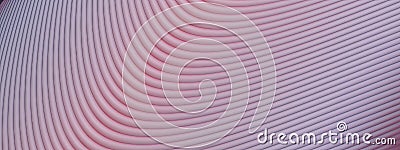 A background of an elegant and modern 3D Rendering image of purple with countless overlapping gentle curves Stock Photo