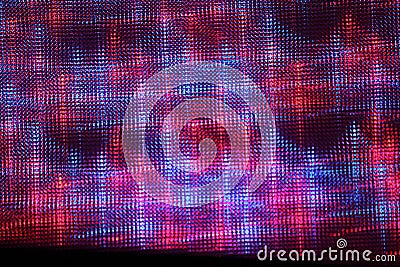 Background fairground lights purple Stock Photo