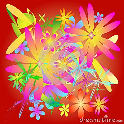 Background floral Vector Illustration