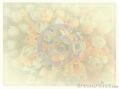 Background with flowers Stock Photo