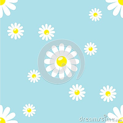 Background with flowers. Vector Illustration