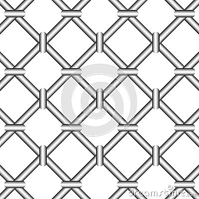 background in the form of a metal fence or lattice Vector Illustration