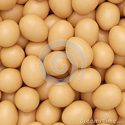 Background of fresh eggs Stock Photo