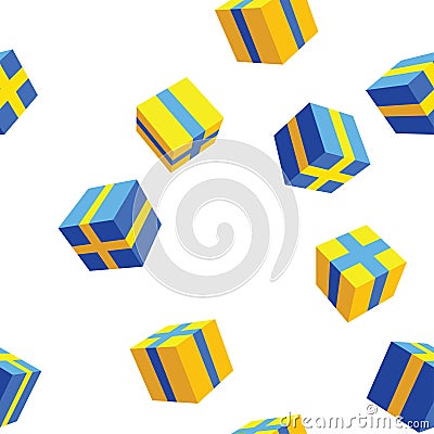 Background gifts Vector Illustration