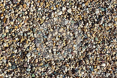 Background from gravel stones Stock Photo