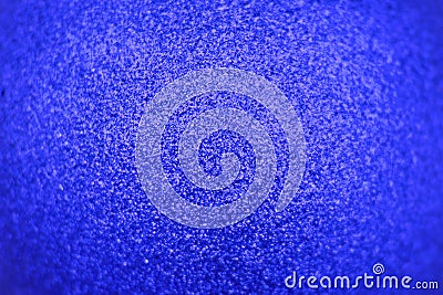 Background of grungy christmas tree toy, blue texture close up Stock Photo
