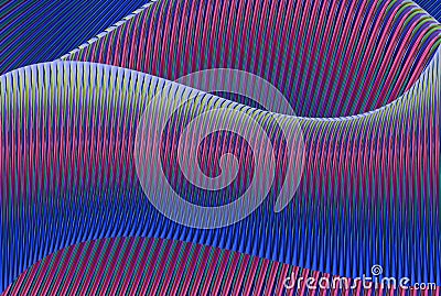 Background illusion spiral beating tempo music effect Stock Photo