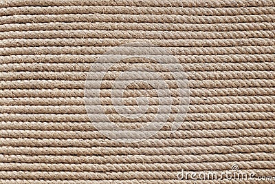 Background image of rows of rope texture Stock Photo