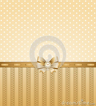 Background with lace ornaments Vector Illustration