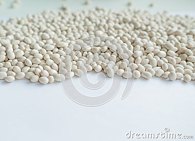 background of lentils. Stock Photo